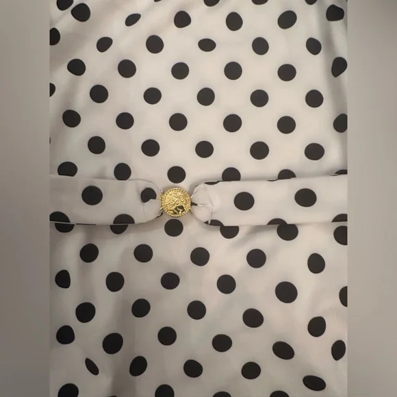 REVOLVExCAROLINE CONSTAS DELOS ONE PIECE WHITE DOT CURRENTLY OUT OF STOCK, SMALL - Picture 8 of 8